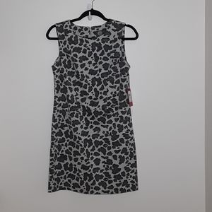 NWT VINCE CAMUTO Gray Camouflage Sleeveless sz 6